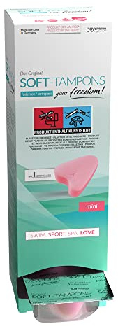 JOYDIVISION Soft-Tampons "mini" – fadenlose Tampons, 10er Spenderbox