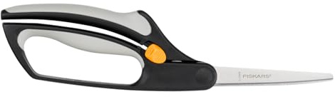 Fiskars Buchsbaumschere, Länge: 26 cm, Hochwertige Stahl-Klingen/Kunststoff, Schwarz/Orange, S50, 1000557