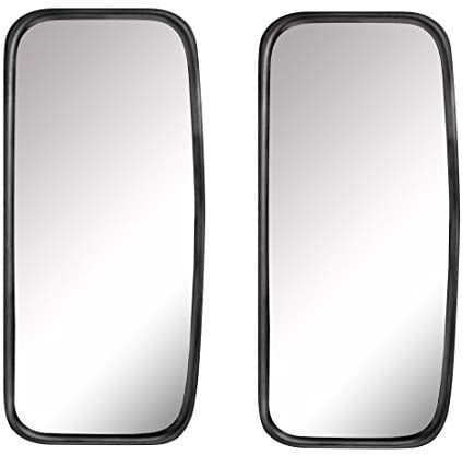 2x LKW, Transporter oder Bus Spiegel universal 42 x 20 cm Größe mit flexibler Halterung SET