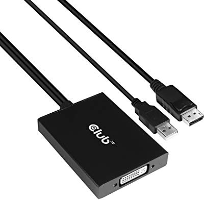 Club 3D CAC-1010-A aktiver Adapter DisplayPort auf DVI-D HDCP OFF (für Cinema Displays)