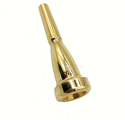 Trompetenmundstücke für Yamaha oder Bach Conn King Trompete (5C, Gold)