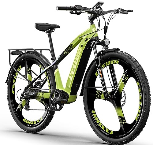 cysum Speedy E-Bike Damen Herren, 27,5/29 Zoll E Bike Mountainbike, Elektrofahrrad mit 48V15Ah Wechselakku, 100km Reichweite, 25km/h, Hydraulische Scheibenbremse