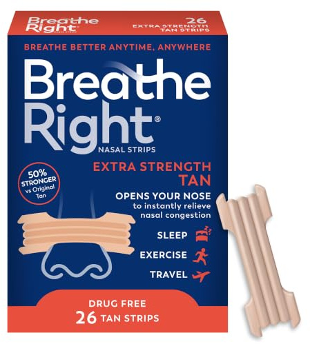 Breathe Right Extra Nasal Strips For Snore Relief - 26 ea / box