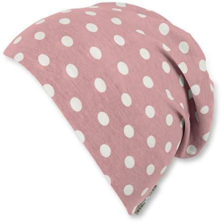 Sterntaler Slouch-Beanie für Mädchen mit Punktemuster, Alter: 2-4 Jahre, Größe: 53, Hellrot