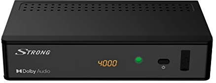STRONG SRT8215 HD Receiver (DVB-T2, HEVC, H.265, Dolby® Digital Plus), schwarz