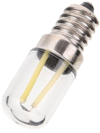 HAKIDZEL E14 Kühlschranklampe LED Lichtleiste Ersatz Backofenlampe aus Kunststoff und Kupfer Leicht zu Installieren für Haushalt und Ersatz Defekter Beleuchtung