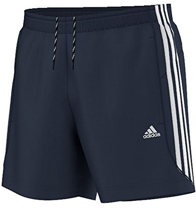 adidas Herren Shorts Essentials 3S Chelsea, Blau/Weiß, L, 338097723