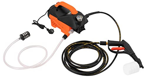 Mobiler Hochdruckreiniger 1300W 10 Mpa Akku Hochdruckreiniger Fugenreiniger mit 3 Reinigungsmodi für Auto Garden