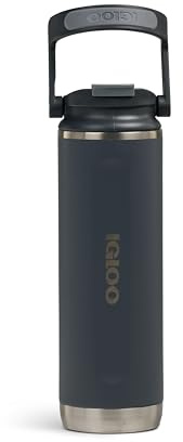 IGLOO Tumbler 16 Edelstahl Thermoflasche 450 ml – Auslaufsichere Trinkflasche für Sport, Outdoor & Alltag – Doppelwandige Isolierflasche hält Getränke lange kalt oder heiß – Robuster Begleiter