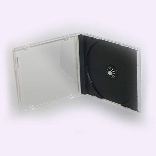 25 CD/DVD Single Jewel Cases