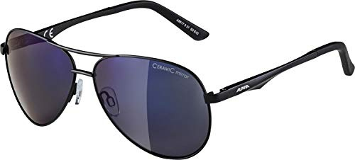 ALPINA Unisex, Sonnenbrille, Black Matt, Einheitsgröße