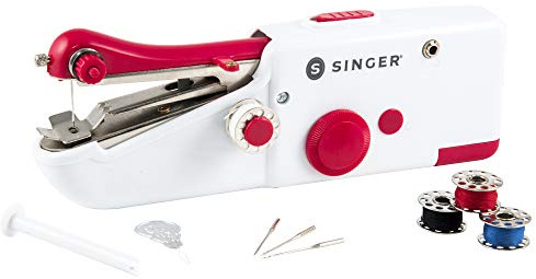 Tragbare Mini Nähmaschine Singer Stitch Sew Quick – Ideal für schnelle Reparaturen zu Hause und unterwegs