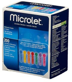 MICROLET 200 Lanzetten - farbig
