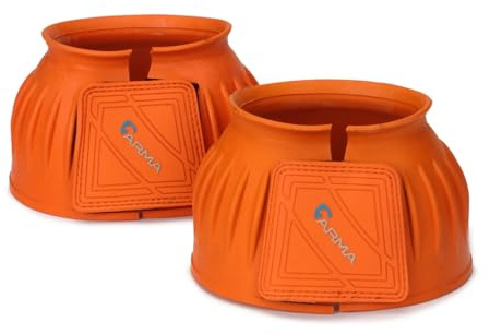 Shires ARMA Touch & Close Hufglocke XXL Orange