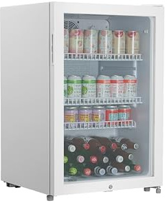 METRO Professional Getränkekühlschrank GSC2125, 54.5 x 54 x 84 cm, 118 L, weiß
