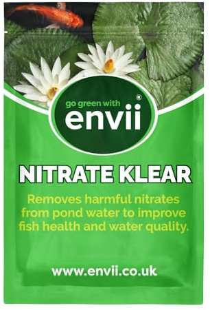 Envii Nitrate Klear - Nitratentferner für Teich - Nitrat Senken Teich Nitrat Entferner - 6 Tabletten