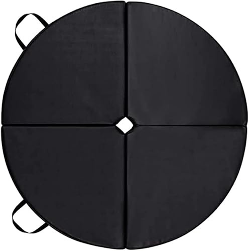 HYLMF Fitness-übungstanz-Crash-Matte/Pole Dance Matte/Training Fitnessstudio Polsterung/heim Yoga Gymnastics übung Floor-Black (extra Dick 30/50mm)(Size:120x3cm)