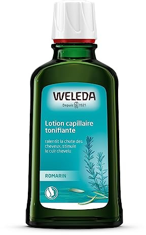 WELEDA Bio Rosmarin Haartonikum 100 ml - Naturkosmetik Haarwasser Tonikum mit Rosmarinöl hilft bei dünner werdendem Haar. Natürliche Haarpflege kräftigt & bewahrt eine gesunde Kopfhaut (vegan)