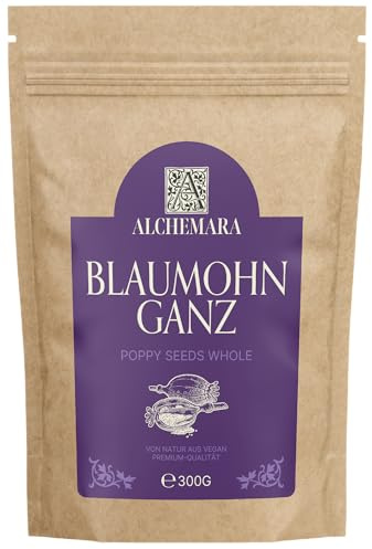 Blaumohn Alchemara (300g) - Mohn zum Backen - Schonend getrocknete Gewürze für deine Küche