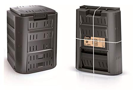 Prosperplast 19549 Kompostierer IKST380C 380Liter,schwarz