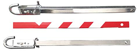 HP Autozubehör 10486 Sicherheits-Abschleppstange 2500kg, Rot-weiß