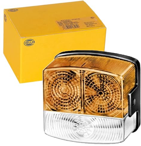 HELLA 2BE 002 776-261 Blinkleuchte - Halogen - 12V - Anbau/geschraubt - Stecker: Flachstecker - rechts - Menge: 1