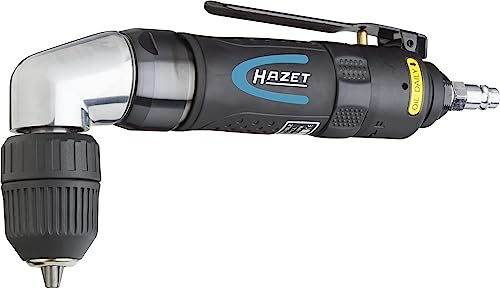 HAZET Winkelbohrmaschine 9030N-5, Für schwer zugängliche Stellen | Länge 218 mm, Betriebsdruck 6.3 bar, 1200 g, Schalldruckpegel 85 dB(A) Lp A, Luftbedarf 113 l/min, Drehzahl max 1400 upm