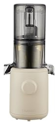 Hurom Slow Juicer | Entsafter Gemüse und Obst | H310 | Leicht zu Reinigen & Leiser Motor Elektrischer Entsafter mit Siebfilter | 100 Watt | BPA Frei | Schlankes Design | 220ml, Beige