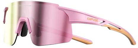 KAPVOE Fahrradbrille Kinder Schnelle Brille Sportbrille Baseball Sonnenbrille Radfahren 6-12 Softball Jahre Alt - K903
