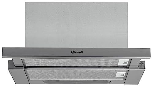 Bauknecht DBAH 65 LM X Dunstabzugshaube Flachschirm / 60cm / Für Abluft- und Umluftbetrieb geeignet / 85,8 kWh / LED / 3 Leistungsstufen / Energieeffizienzklasse D