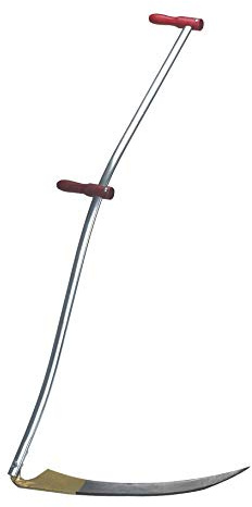Kerbl 50305 Klappsense Wettschliffsense 65 cm mit Sensenworb, 150 cm