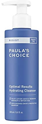 Paula's Choice Gesichtsreiniger, Normale bis Trockene Haut, 190 ml | Cremige Make Up Entferner - Anti Aging - Bekämpft Zeichen von Hautalterung - Milde Reinigung mit Grüner Tee & Glycerin