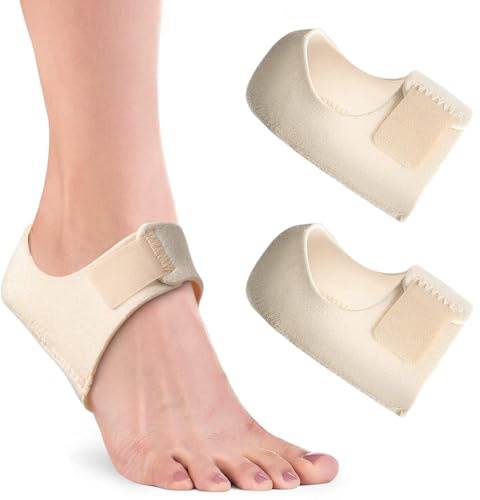 Bohrma Plantarfasziitis Ferse Protektoren, Gel Fersenschalen Damen und Herren, Fersensporn Einlagen, Schmerzlinderung, Einlegesohlen Gel für Achillessehnenentzündung Trockene Rissige Fersenstützkissen