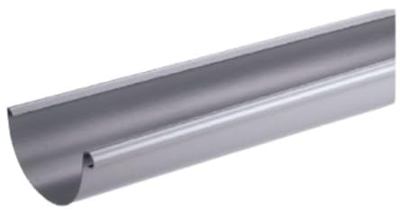 Dachrinne Titanzink 2 m lang in 3 Größen (groß-6 TLG RG 150 NG 333)