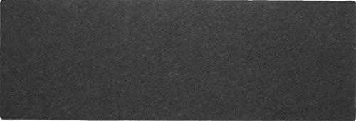 oKu-Tex Küchenläufer, Küchenteppich, einfarbig, Anthrazit, Robust, Zuschneidbar, rutschfest, Polyamid, 61 x 180 x 0,6 cm, 4010000