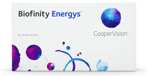 Cooper Vision Biofinity Energys, Monatslinsen weich, 6 Stück / BC 8.6 mm / DIA 14.0 mm / -7 Dioptrien