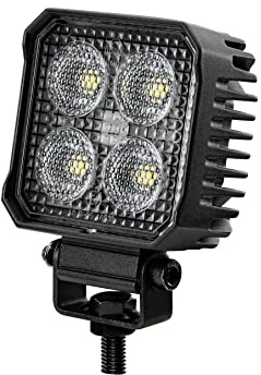 HELLA Valuefit TS1700 LED Arbeitsscheinwerfer 12V - 24V mit Rückfahrlicht 1700 Lumen 24W Rückfahrscheinwerfer für Traktor Auto LKW SUV UTV ATV - Kabellänge: 20cm - 2ZR 357 110-501