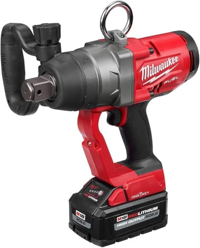 Milwaukee Schlagschrauber FUEL M18 ONEFHIWF1-802X 2x 8,0 Ah + Lader in HD-Box, Red