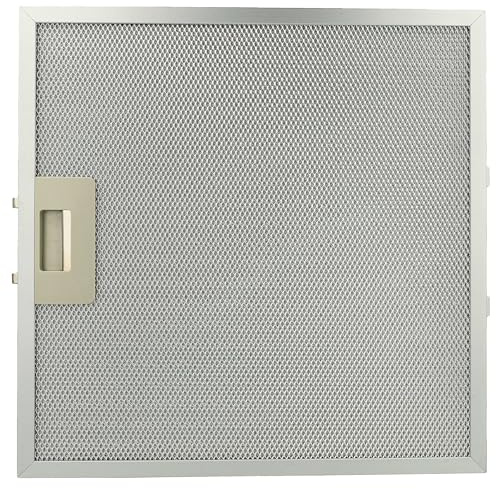 vhbw Metallfettfilter Dauerfilter 32 x 32 x 0,85cm kompatibel mit Juno | Maytag, Privileg, Whirlpool Dunstabzugshaube Metall