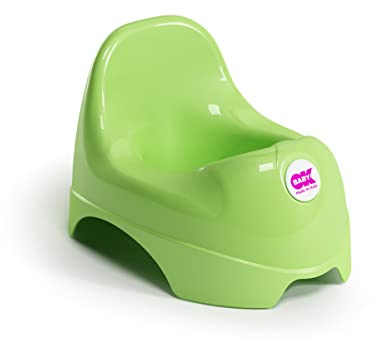 OK Baby N37094430X Relax - ein klassisches Töpfchen für das erste Toilettentraining, grün