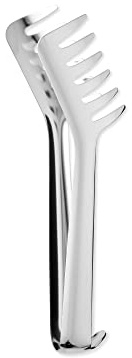 Alessi 502 – Design-Spaghettizange, Küchenutensilien, aus Edelstahl 18/10
