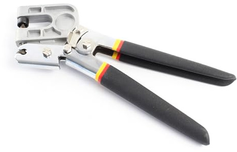 XPOtool Profi Verbundzange 270 mm, Krimperzange für Bleche 0,5-0,8 mm, Quetschzange, Trockenbauzange für Trockenbau Ständerwerk