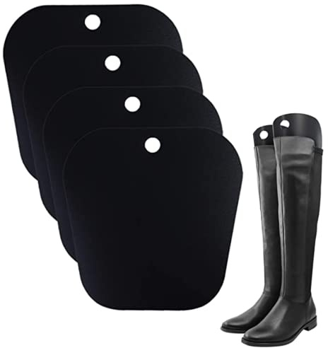 Tsathoggua 4 Stück Boot Shaper Form Inserts Tall Boot Support für Frauen und Männer, Wiederverwendbare Stiefelformer, Stiefelspanner, PVC Schuhhalter Stiefelformwerkzeug