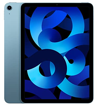 Apple 2022 iPad Air 5 (10.9-i-Zoll, Wi-Fi + Cellular, 64GB) - Blau (Generalüberholt)