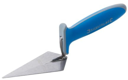 Silverline 469650 Spitzkelle mit Weichgriff 125 mm