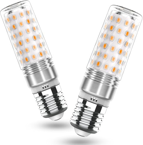 Auting LED E27 Warmweiß 1400 Lumen, 2-er Pack 10W E27 LED Glühbirne Ersatz herkömmliche 100W-140W Glühlampe, 2700K Lampe Leuchtmittel Nicht Dimmbar Kein Flackern Energiesparlampe