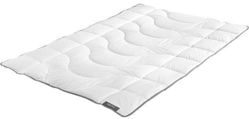 Badenia Trendline Monosteppbett, Baumwolle, weiß, 155 x 220 x 5 cm,