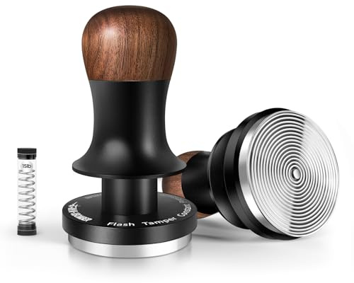 MHW-3BOMBER Flash Tamper 2.0, Tamper 58,35 mm Konstanter Druck mit Sound Feedback, 3 federbelasteten Druck 15/30lbs, Espresso Stampfer, Espresso Tamper, Barista Zubehör für Kaffeelieber,T6172T