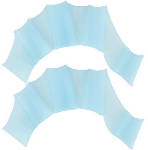 Demeras Swim Palm Flossen 1 Paar Schwimmen Tauchen Webbed Fingerhandschuhe Schwimmflossen für Kinder Frauen Männer