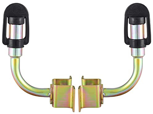 D-TECH Halterung für rundumleuchte mit Kabel, Messing Steckdose und Gummikappe, Universell Halter Rundumleuchte für alle Marken Landmaschinen und Traktoren, Rundumleuchte Traktor Halterung(2ST)